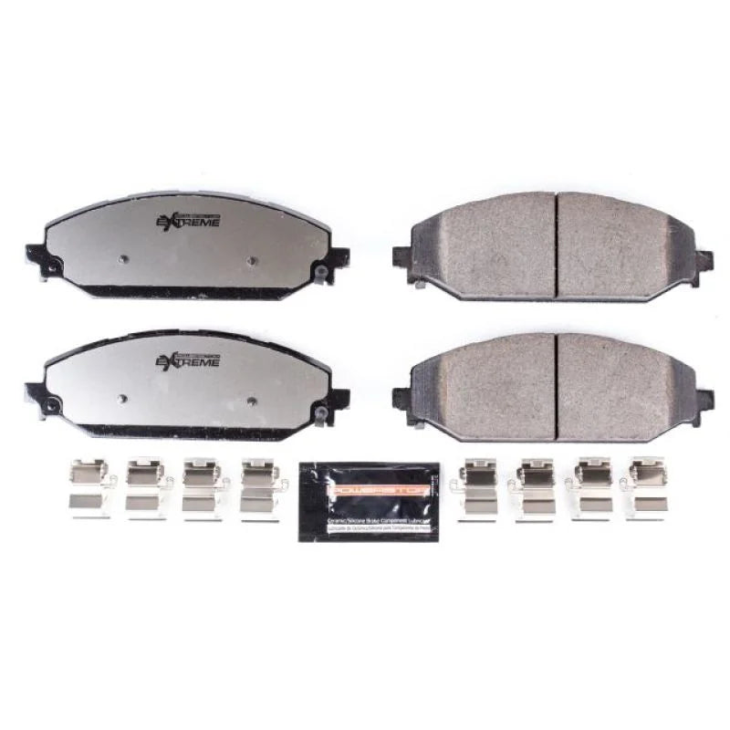 Power Stop 2019 Ram 1500 Front Z36 Truck & Tow Brake Pads w/Hardware - Main Product View