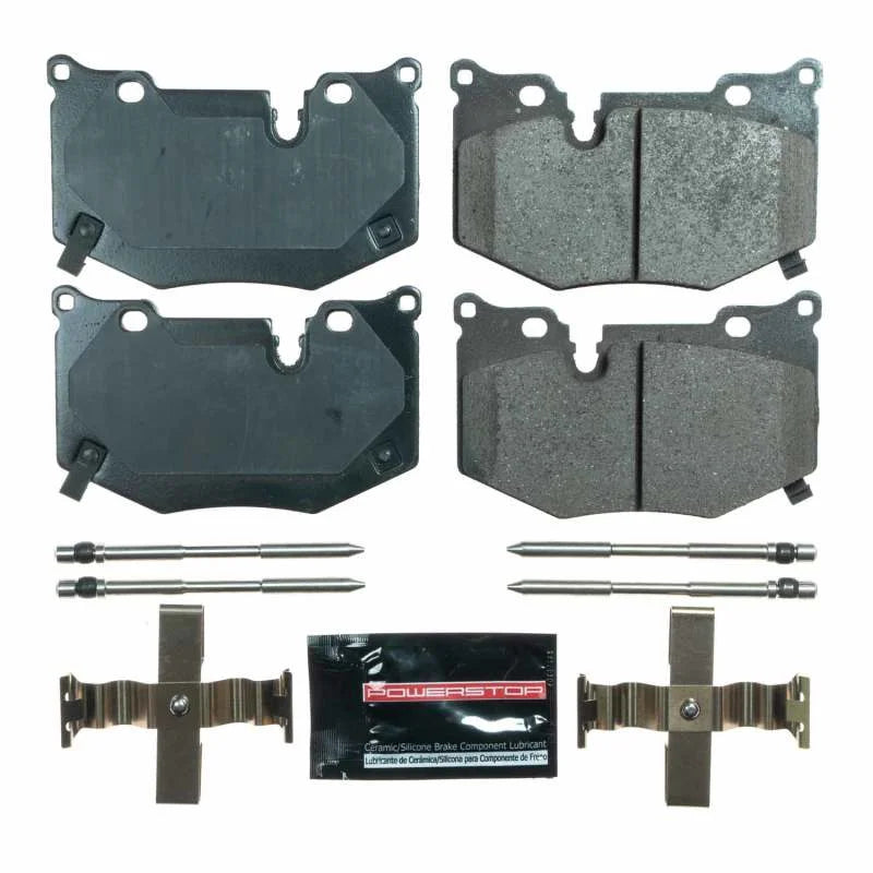 Power Stop 2020 Chevrolet Corvette C8 Z51 Rear Z23 Evolution Sport Brake Pads w/Hardware - Side View