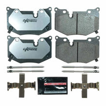 Load image into Gallery viewer, Power Stop 2020 Chevrolet Corvette C8 Z51 Rear Z26 Extreme Street Brake Pads w/Hardware - Installation View