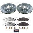 Load image into Gallery viewer, Power Stop 21-24 Ford Edge Front Z36 Truck &amp; Tow Brake Kit
