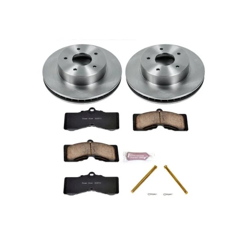 Power Stop 63-82 Chevrolet Corvette Front Autospecialty Brake Kit - Main Product View