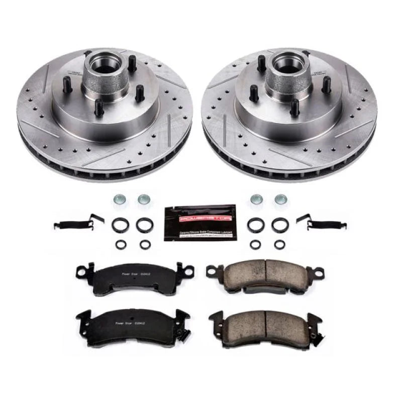 Power Stop 71-73 Buick Centurion Front Z23 Evolution Sport Brake Kit - Main Product View