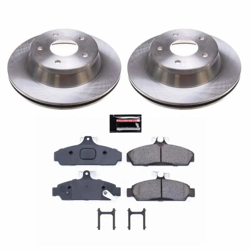 Power Stop 84-87 Chevrolet Corvette Front Autospecialty Brake Kit - Main Product View