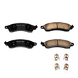 Load image into Gallery viewer, Power Stop 87-92 Chevrolet Camaro Front Z17 Evolution Ceramic Brake Pads w/Hardware - Main Product View