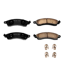 Load image into Gallery viewer, Power Stop 87-92 Chevrolet Camaro Front Z17 Evolution Ceramic Brake Pads w/Hardware - Main Product View