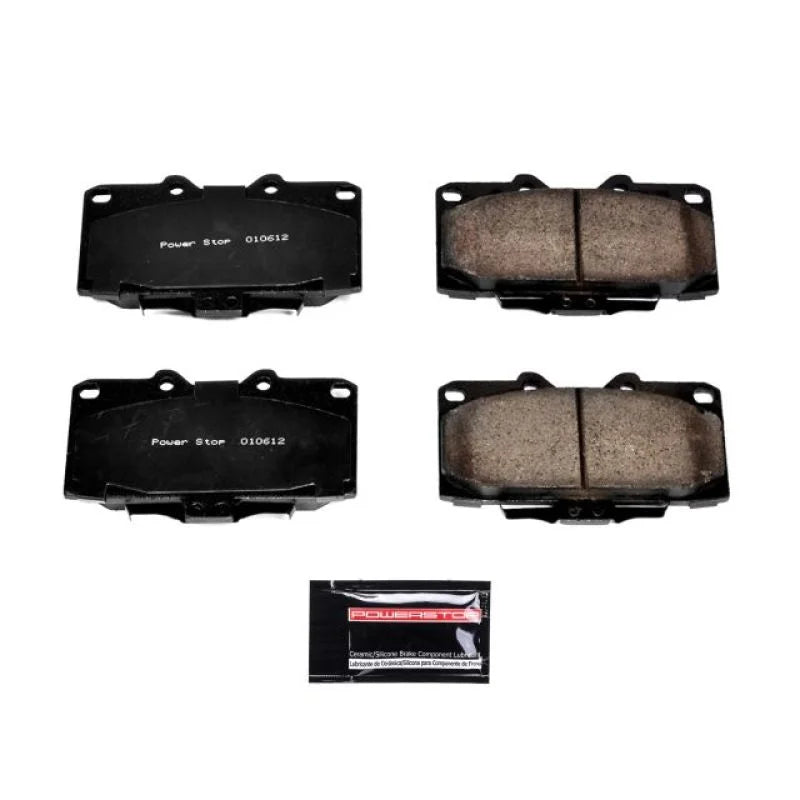 Power Stop 89-96 Nissan 300ZX Front Z23 Evolution Sport Brake Pads w/Hardware - Main Product View