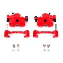 Load image into Gallery viewer, Power Stop 90-00 Honda Civic Front Red Calipers w/Brackets - Pair - Main Product View