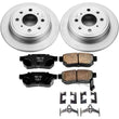 Load image into Gallery viewer, Power Stop 90-01 Acura Integra Rear Z17 Evolution Geomet Coated Brake Kit - Main Product View