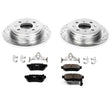 Load image into Gallery viewer, Power Stop 90-01 Acura Integra Rear Z23 Evolution Sport Brake Kit - Main Product View
