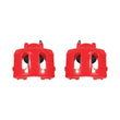 Load image into Gallery viewer, Power Stop 90-01 Jeep Cherokee Front Red Calipers w/o Brackets - Pair - Installation View