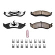 Load image into Gallery viewer, Power Stop 90-01 Jeep Cherokee Front Z36 Truck &amp; Tow Brake Pads w/Hardware - Main Product View
