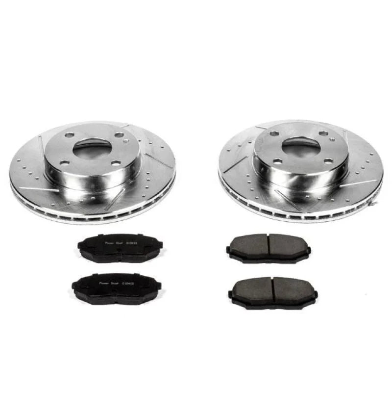 Power Stop 90-93 Mazda Miata Front Z23 Evolution Sport Brake Kit - Main Product View