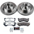 Load image into Gallery viewer, Power Stop 91-93 Chevrolet Caprice Front Z26 Street Warrior Brake Kit - Main Product View