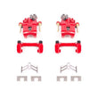 Load image into Gallery viewer, Power Stop 92-01 Honda Prelude Rear Red Calipers w/Brackets - Pair - Main Product View