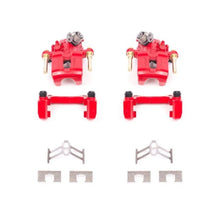 Load image into Gallery viewer, Power Stop 92-01 Honda Prelude Rear Red Calipers w/Brackets - Pair - Main Product View