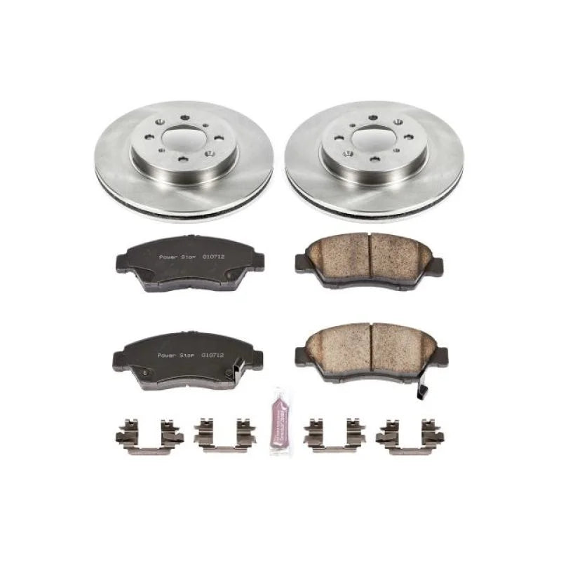 Power Stop 93-95 Honda Civic Front Autospecialty Brake Kit - Main Product View