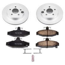 Load image into Gallery viewer, Power Stop 93-97 Chevrolet Camaro Rear Z17 Evolution Geomet Coated Brake Kit - Main Product View