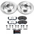 Load image into Gallery viewer, Power Stop 94-96 Nissan 240SX Front Z26 Street Warrior Brake Kit - Main Product View