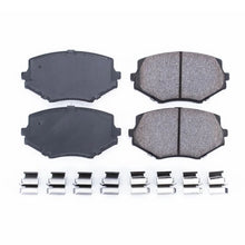 Load image into Gallery viewer, Power Stop 94-97 Mazda Miata Front Z17 Evolution Ceramic Brake Pads w/Hardware - Main Product View