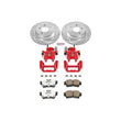 Load image into Gallery viewer, Power Stop 94-99 Ford Mustang Rear Z26 Street Warrior Brake Kit w/Calipers