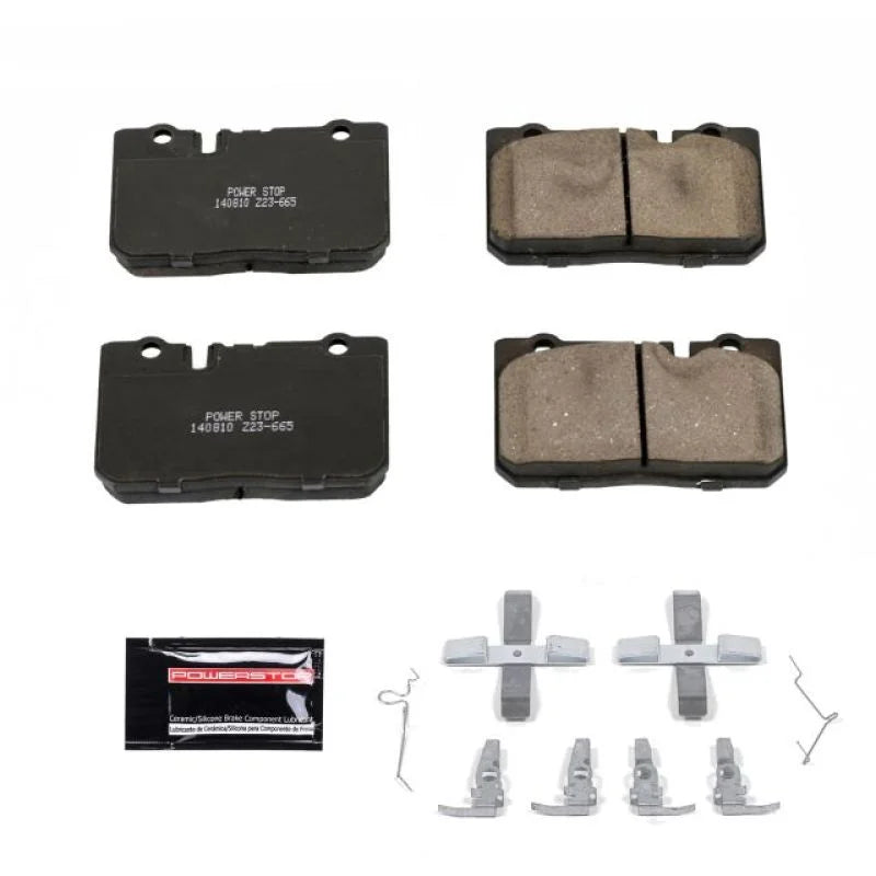 Power Stop 95-00 Lexus LS400 Front Z23 Evolution Sport Brake Pads w/Hardware - Main Product View