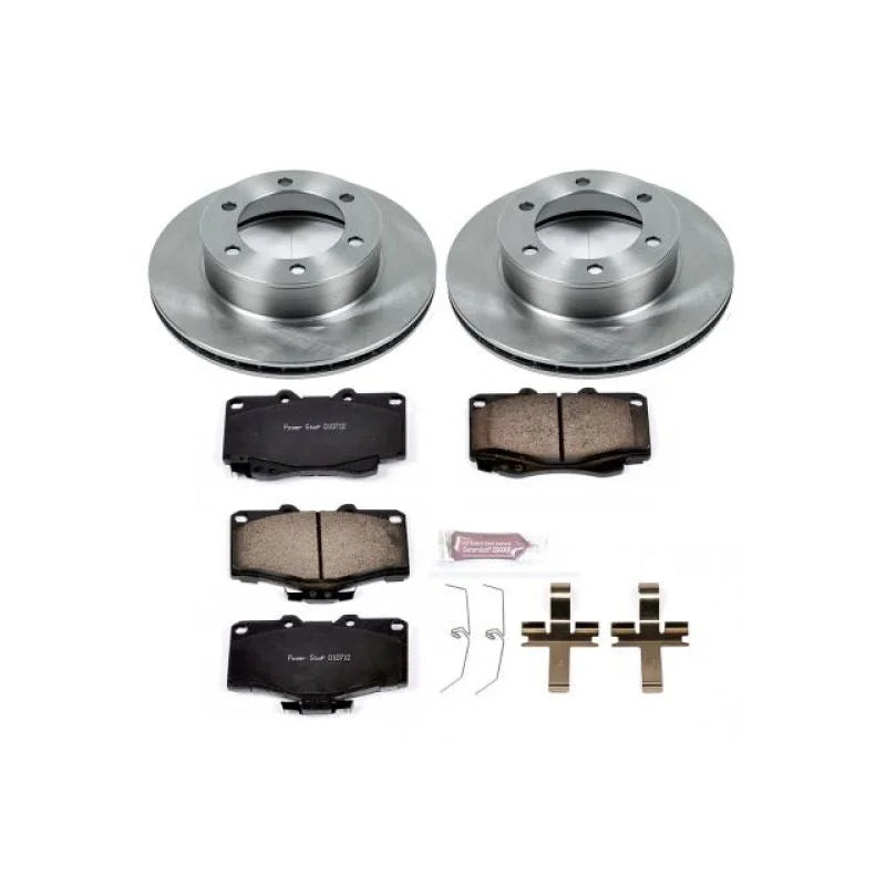 Power Stop 95-02 Toyota 4Runner Front Autospecialty Brake Kit - Main Product View
