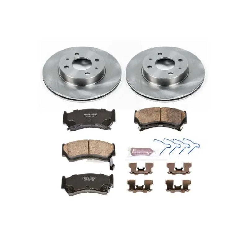 Power Stop 95-98 Nissan 200SX Front Autospecialty Brake Kit - Main Product View