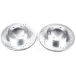 Load image into Gallery viewer, Power Stop 96-02 Toyota 4Runner Front Evolution Drilled &amp; Slotted Rotors - Pair - Main Product View