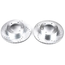 Load image into Gallery viewer, Power Stop 96-02 Toyota 4Runner Front Evolution Drilled &amp; Slotted Rotors - Pair - Main Product View