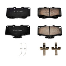 Load image into Gallery viewer, Power Stop 96-02 Toyota 4Runner Front Z17 Evolution Ceramic Brake Pads w/Hardware - Main Product View