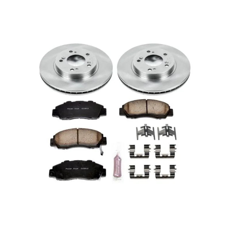 Power Stop 97-01 Acura Integra Front Autospecialty Brake Kit - Main Product View