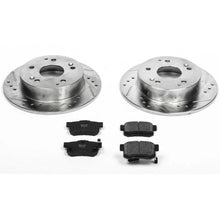 Load image into Gallery viewer, Power Stop 97-01 Acura Integra Rear Z23 Evolution Sport Brake Kit - Main Product View
