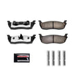Load image into Gallery viewer, Power Stop 97-02 Ford Expedition Rear Z36 Truck &amp; Tow Brake Pads w/Hardware - Main Product View