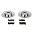 Load image into Gallery viewer, Power Stop 97-03 Ford Escort Rear Z23 Evolution Sport Brake Kit - Main Product View