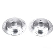 Load image into Gallery viewer, Power Stop 97-98 Acura Integra Rear Evolution Drilled &amp; Slotted Rotors - Pair - Main Product View