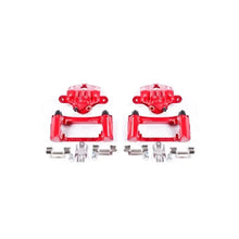 Load image into Gallery viewer, Power Stop 98-02 Chevrolet Camaro Rear Red Calipers w/Brackets - Pair - Main Product View