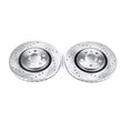 Load image into Gallery viewer, Power Stop 98-06 Volkswagen Beetle Front Evolution Drilled &amp; Slotted Rotors - Pair - Main Product View