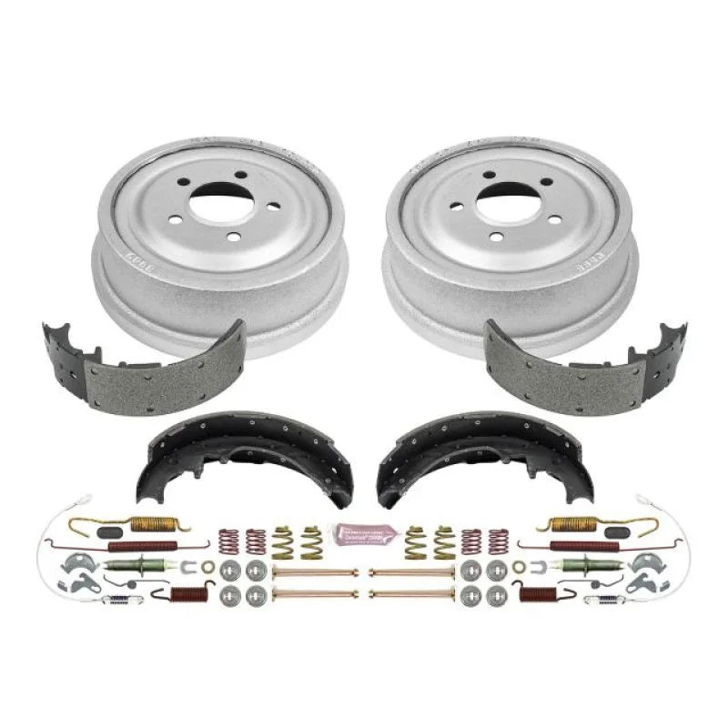 Power Stop 98-09 Ford Ranger 4WD (w/10in Drum) Rear Autospecialty Drum Kit - Main Product View