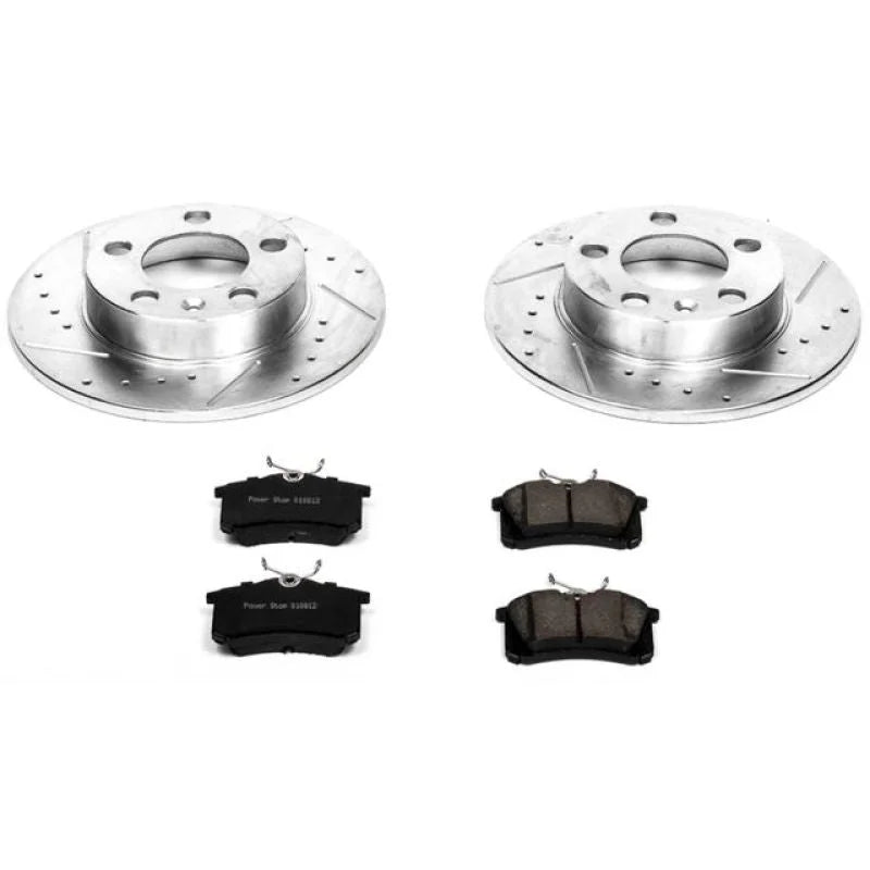Power Stop 98-10 Volkswagen Beetle Rear Z23 Evolution Sport Brake Kit - Main Product View