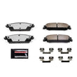 Load image into Gallery viewer, Power Stop 99-00 Cadillac Escalade Rear Z36 Truck &amp; Tow Brake Pads w/Hardware - Main Product View