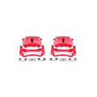 Load image into Gallery viewer, Power Stop 99-02 Ford Mustang Front Red Calipers w/Brackets - Pair - Main Product View