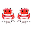 Load image into Gallery viewer, Power Stop 99-03 Ford F-150 Front Red Calipers w/Brackets - Pair - Main Product View
