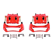 Load image into Gallery viewer, Power Stop 99-03 Ford F-150 Front Red Calipers w/Brackets - Pair - Main Product View