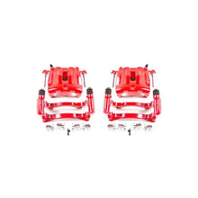 Load image into Gallery viewer, Power Stop 99-04 Jeep Grand Cherokee Front Red Calipers w/Brackets - Pair - Main Product View