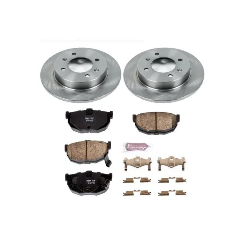 Power Stop Autospecialty Brake Kit Rear fits 1997-2006 Hyundai Elantra / Tiburon - Main Product View