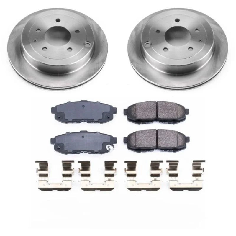 Power Stop Autospecialty Brake Kit Rear fits 2004-2006 Mazda MPV / 2004-2006 Mazda MPV ES / 2006 Mazda MPV Lx-sv - Main Pr...