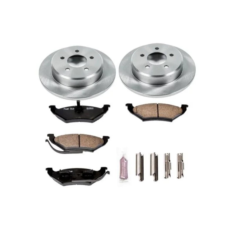 Power Stop Autospecialty Brake Kit Rear fits Chrysler Town / 1997-1999 Chrysler Town & / 1997-2000 Dodge Grand Caravan / 1...