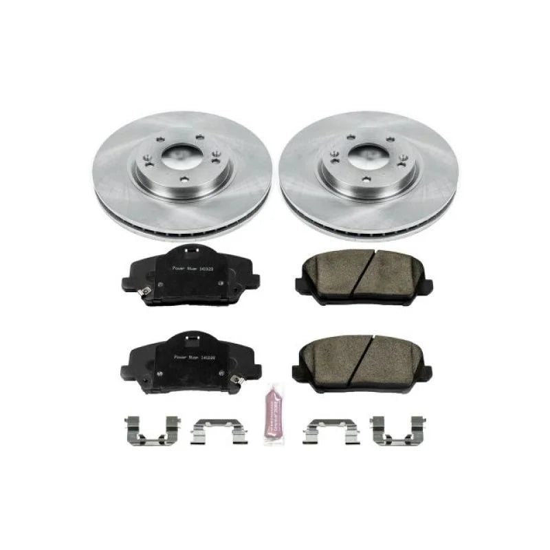 Power Stop Autospecialty Brake Kit fits 2014-2016 Kia Forte Koup SX / 2014-2017 Kia FORTE5 SX - Main Product View