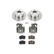 Load image into Gallery viewer, Power Stop Autospecialty Brake Kit w/Calipers Rear fits Audi A6 / 1998-2001 Audi A6 Quattro