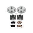 Load image into Gallery viewer, Power Stop Autospecialty Brake Kit w/Calipers Rear fits Honda CR-V / 2005-2006 Honda CR-V EX